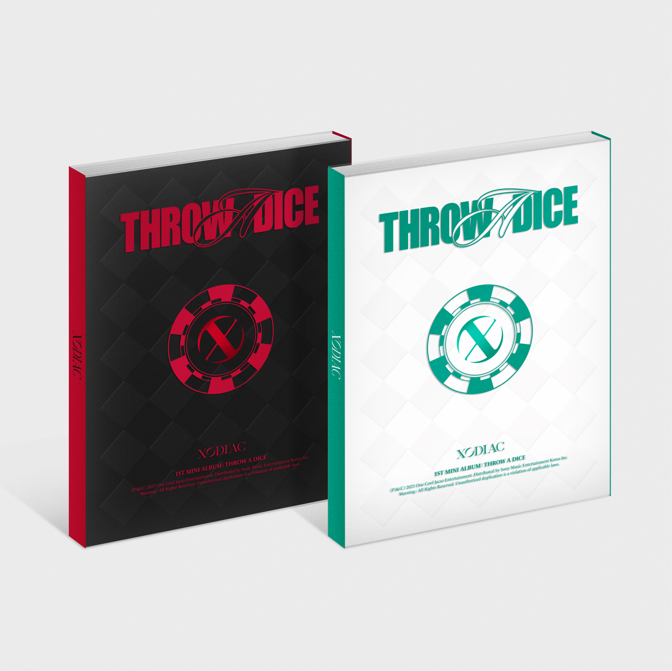 XODIAC The 1st Mini Album [THROW A DICE] (2 Versions SET) | Makestar